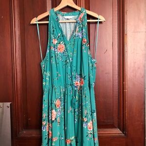 Floral Tiered Maxi Dress